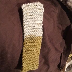 Hand knitted headband